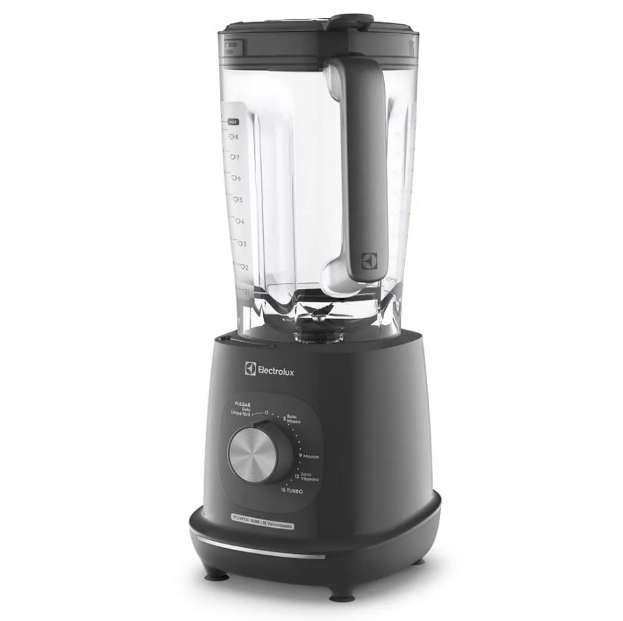 Liquidificador 1500W 3.2L Efficient TriForce 15 Velocidades Cinza