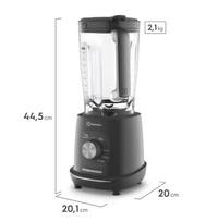 Liquidificador 1500W 3.2L Efficient TriForce 15 Velocidades Cinza